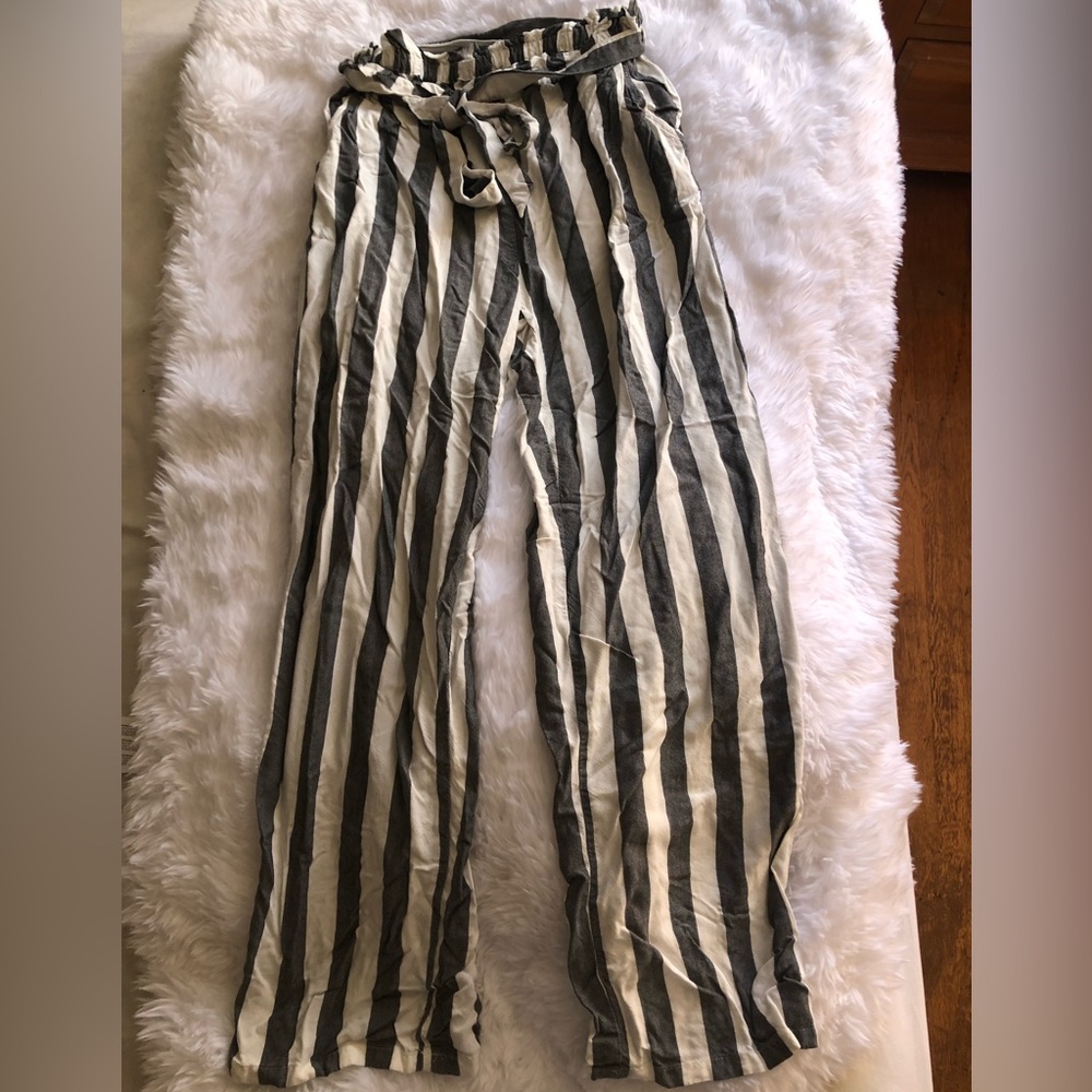 Flowy striped pants